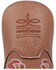 Image #6 - Justin Infant Boys' Baby Canter Western Boots - Broad Square Toe, Brown, hi-res