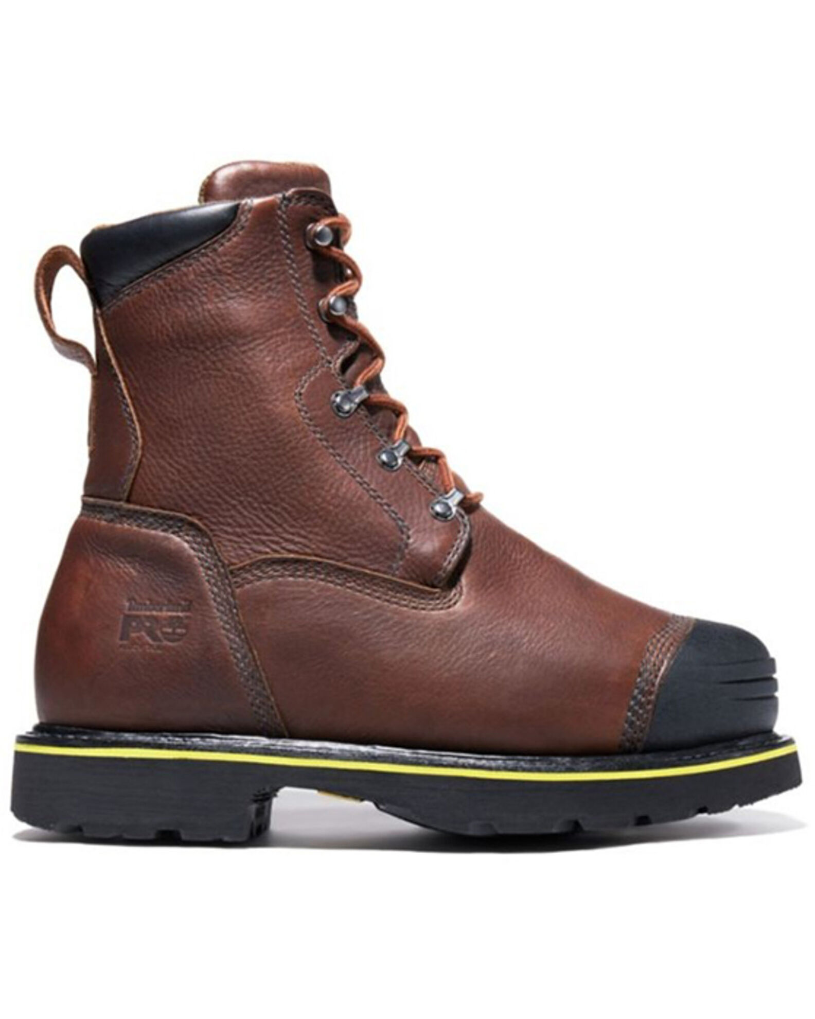 Image #2 - Timberland PRO Men's Bannack Met Guard Lace Work Boot - Alloy Safety Toe, Brown, hi-res