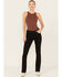 Image #3 - Miss Me Women's Mid Rise Stretch Bootcut Jeans , Black, hi-res