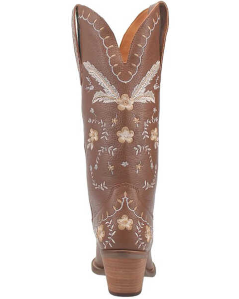 Image #5 - Dingo Women's Full Bloom Western Boots - Medium Toe, Brown, hi-res