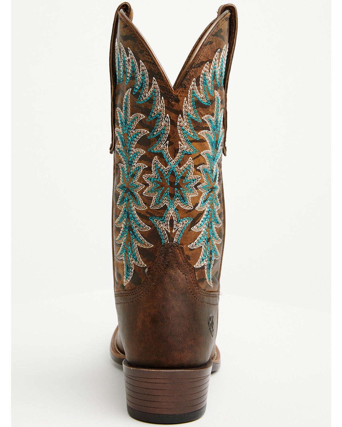 Image #5 - Ariat Women's Beaumont Performance Western Boots - Square Toe, Brown, hi-res