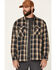 Image #1 - ATG™ by Wrangler All Terrain Men's Dark Sapphire Plaid Thermal Lined Long Sleeve Western Flannel Shirt , , hi-res