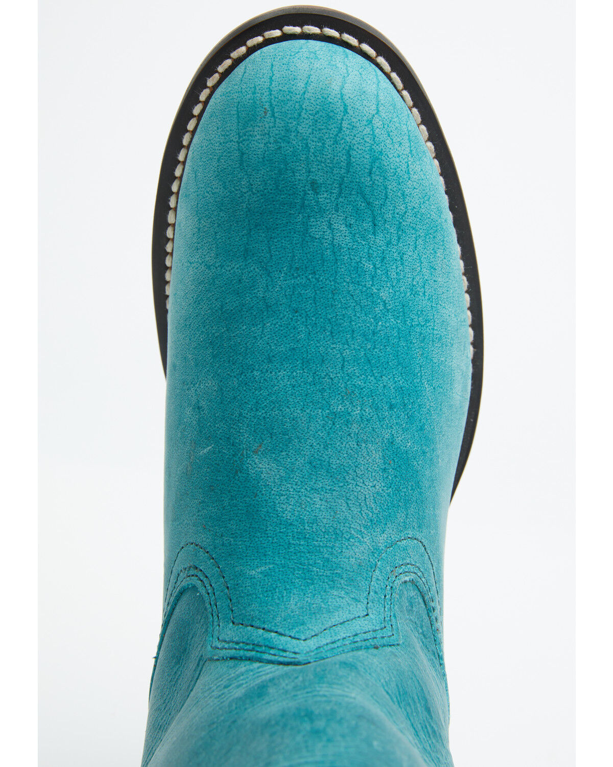 Image #6 - Justin Women's Holland Sky Roper Western Boots - Round Toe, Turquoise, hi-res