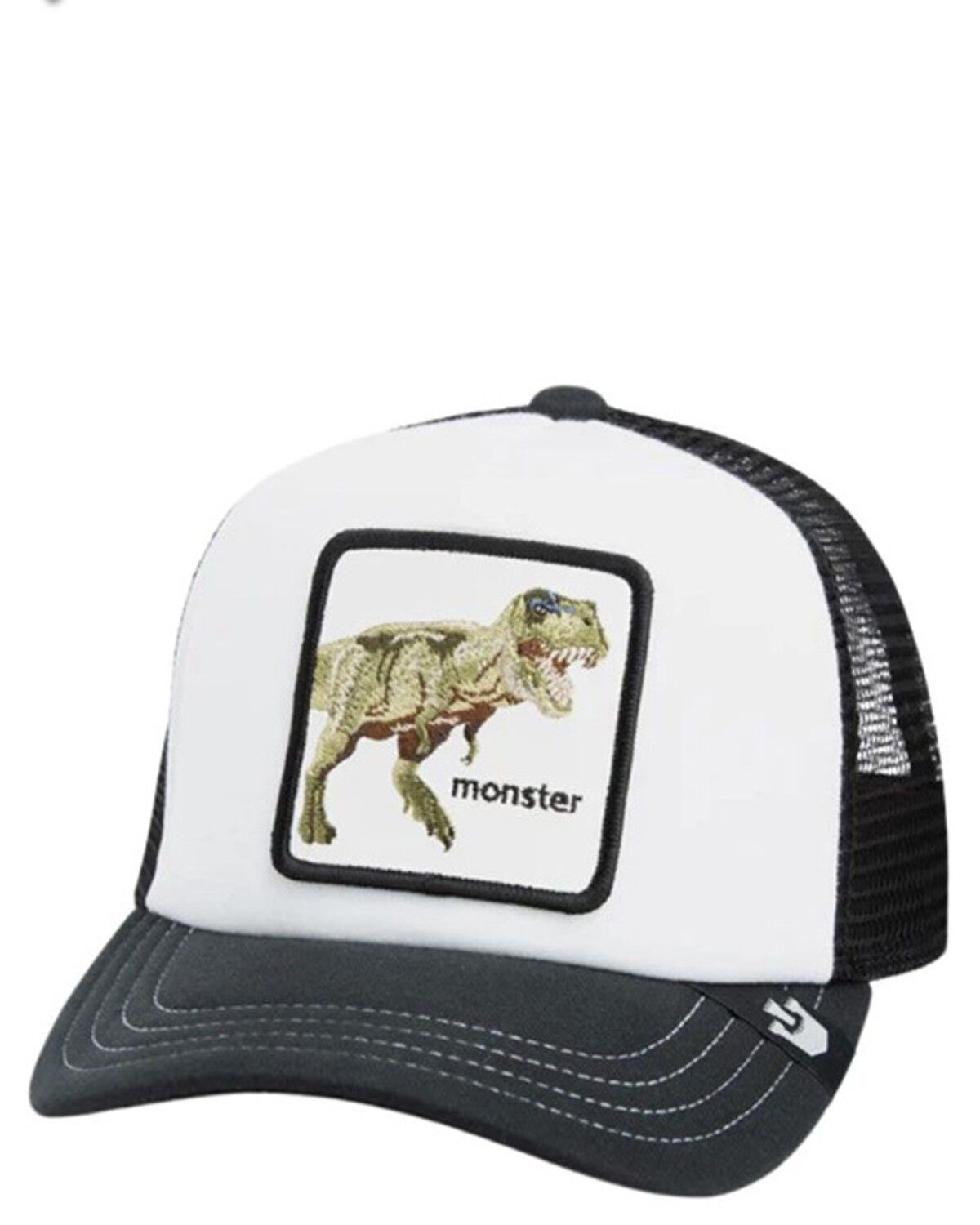 Image #1 - Goorin Bros Kids' Dino Kiddo Ball Cap, Black, hi-res