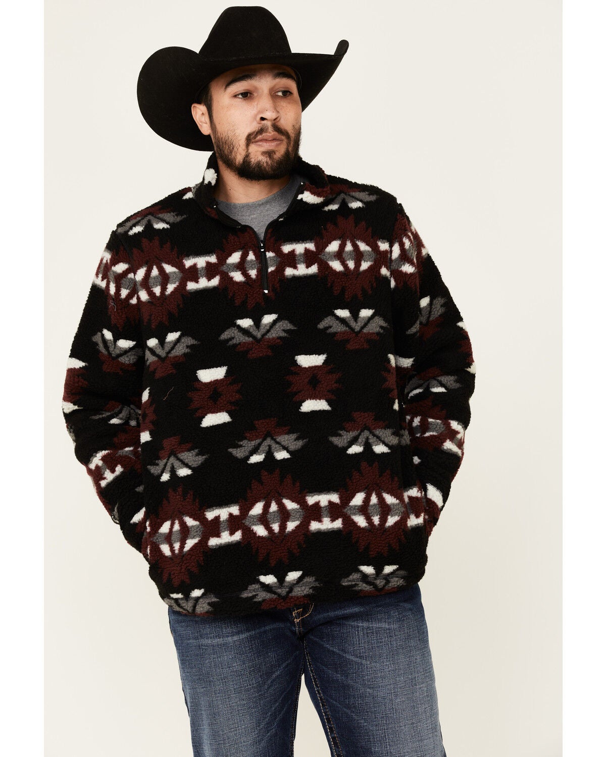 western pullover mens