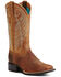 Image #1 - Ariat Women's Round Up Western Boots - Square Toe, Brown, hi-res