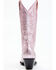 Image #3 - Idyllwind Women's Metallic Leather Western Boot - Snip Toe , Pink, hi-res