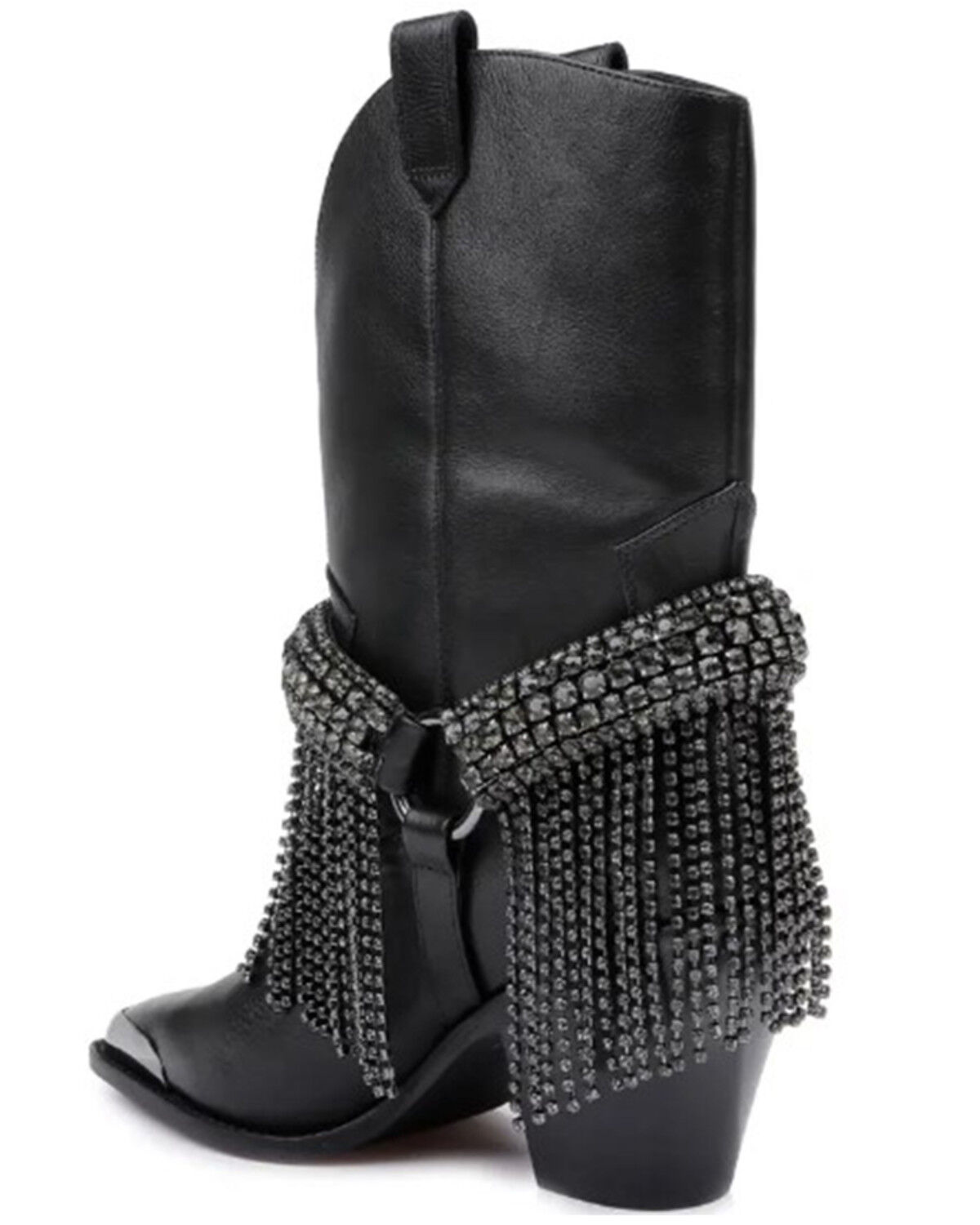 Image #4 - DanielXDiamond Women's High Noon Western Boots - Snip Toe, Black, hi-res