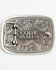 Image #2 - Cody James Eagle Flag Belt Buckle, Silver, hi-res
