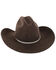 Image #3 - Cody James Ramrod 3X Felt Cowboy Hat, Chocolate, hi-res