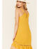 Image #4 - Miss Me Women's Crochet Midi Dress , Dark Yellow, hi-res