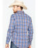 Image #2 - Wrangler Retro Men's Paisley Plaid Snap Long Sleeve Western Shirt, , hi-res