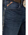 Image #2 - Ariat Men's M4 Colman Ferrin Dark Wash Relaxed Bootcut Durable Stretch Jeans - Big , Dark Wash, hi-res