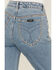 Image #4 - Rolla's X AC/DC Women's Medium Wash Mid Rise Studded 90s Relaxed Straight Denim Jeans, Medium Wash, hi-res