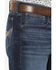 Image #2 - Wrangler Men's 20X Dark Wash Slim Straight Stretch Denim Jeans, Dark Wash, hi-res