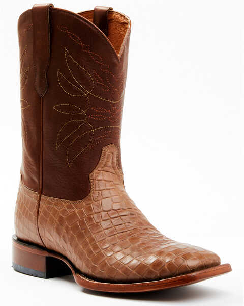 Cody James Men's Western Boots - Broad Square Toe, Brown, hi-res