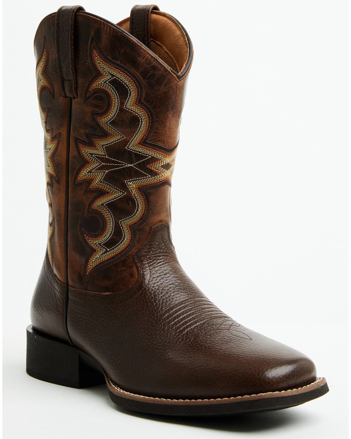 Image #1 - Cody James Men's Ace&trade; Ronan Performance Western Boots - Broad Square Toe, Brown, hi-res