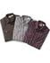 Image #2 - Ely Walker Men's Assorted Plaid or Stripe Short Sleeve Western Shirt - Big & Tall, , hi-res