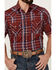 Image #3 - Ely Walker Men's Plaid Print Short Sleeve Pearl Snap Western Shirt - Big, , hi-res