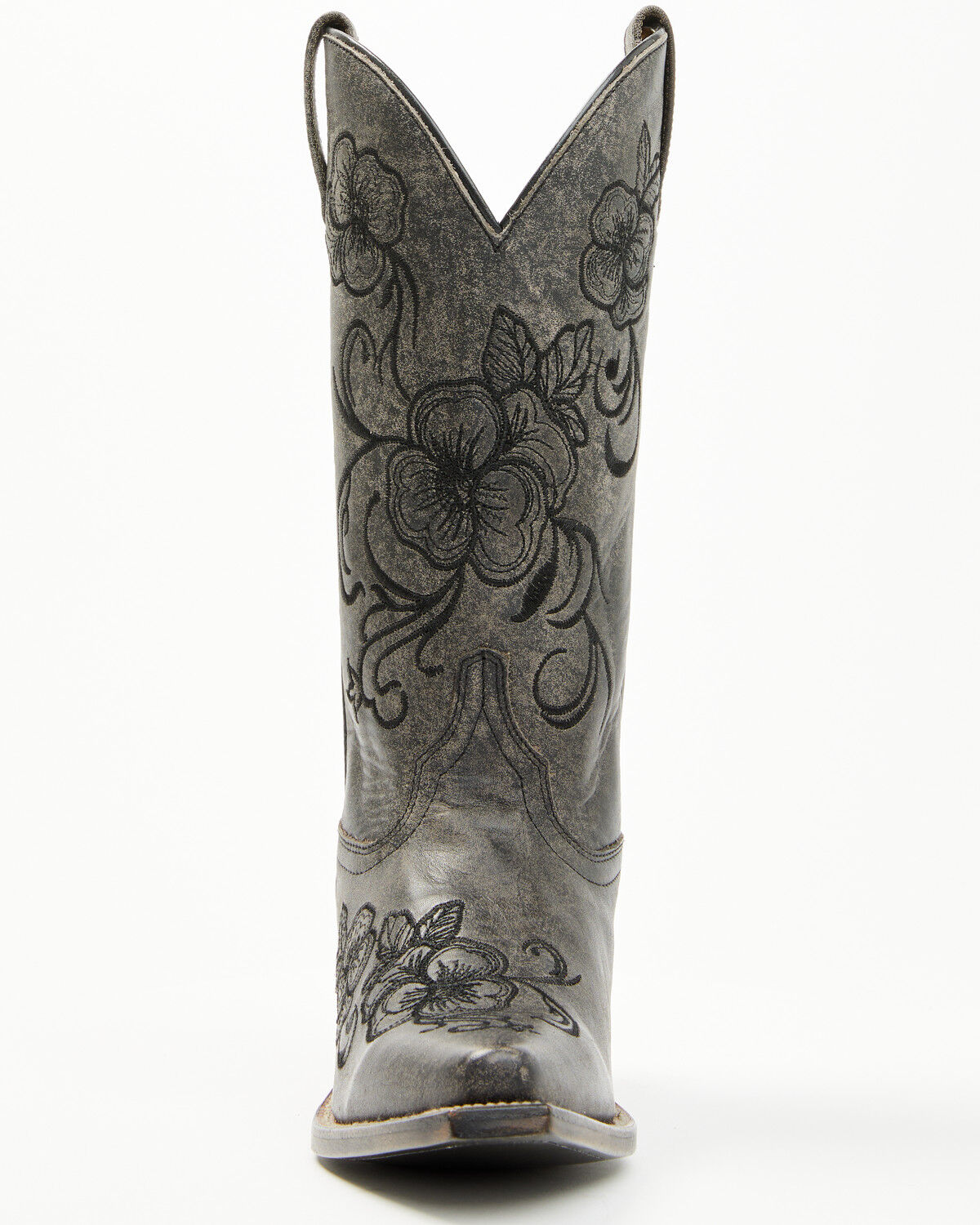 Image #4 - Shyanne Women's Lasy Western Boots - Snip Toe, Black, hi-res