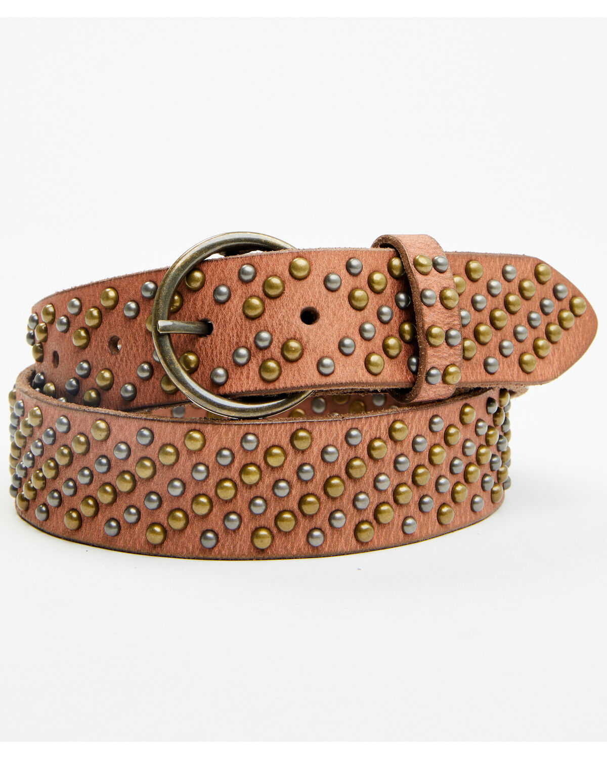 Image #1 - Cleo + Wolf Women's Studded Hip Belt, Tan, hi-res