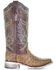 Image #2 - Corral Women's Embroidered Western Boots - Square Toe, Honey, hi-res