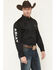 Image #1 - Ariat Men's Long Sleeve Logo Long Sleeve Western Shirt, Black, hi-res