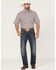 Image #2 - George Strait By Wrangler Men's Sunset Plaid Short Sleeve Button-Down Western Shirt - Big & Tall, , hi-res