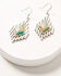 Image #2 - Shyanne Women's Sedona Sky Southwestern Earrings, Silver, hi-res