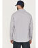 Image #4 - Hawx Men's Chambray Sun Protection Western Shirt, Grey, hi-res