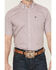 Image #3 - Ariat Men's Rafael Wrinkle Free Geo Print Short Sleeve Button-Down Western Shirt, Light Purple, hi-res