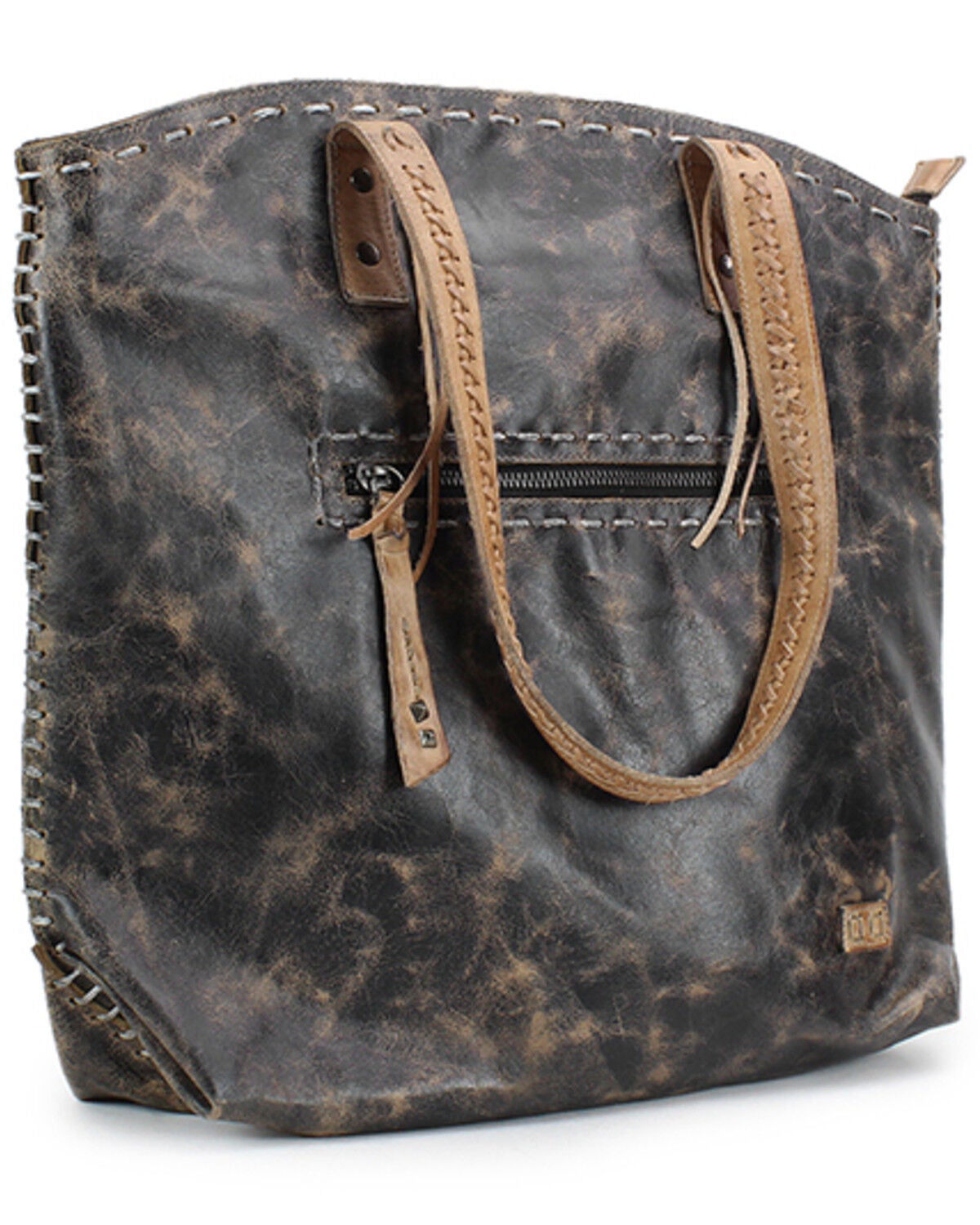 Image #2 - Bed Stu Women's Barra II Tote Bag, Black, hi-res
