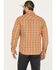 Image #4 - Resistol Men's Welby Plaid Button Down Western Shirt, Lt Brown, hi-res