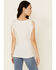 Image #5 - Idyllwind Women's Honey Hush Muscle Tank Top, White, hi-res