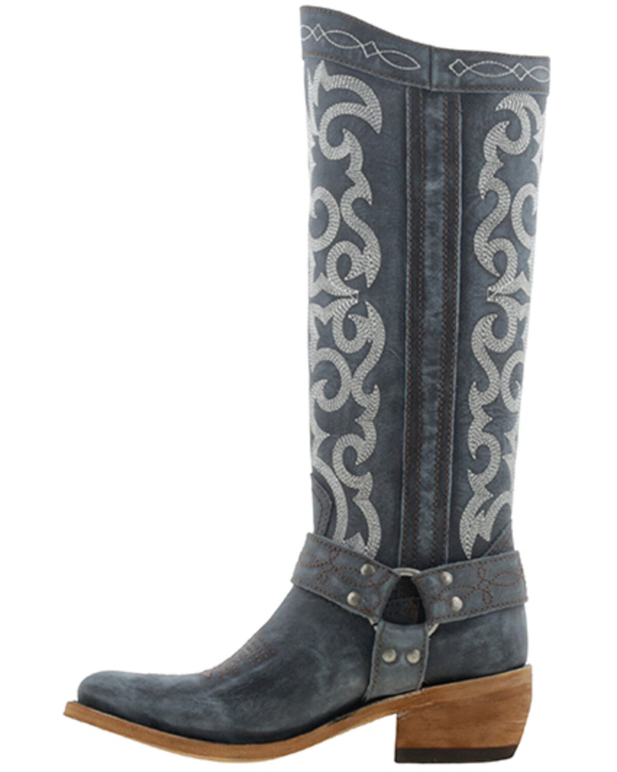 Image #3 - Liberty Black Women's Taylor Fashion Boots - Round Toe, Blue, hi-res