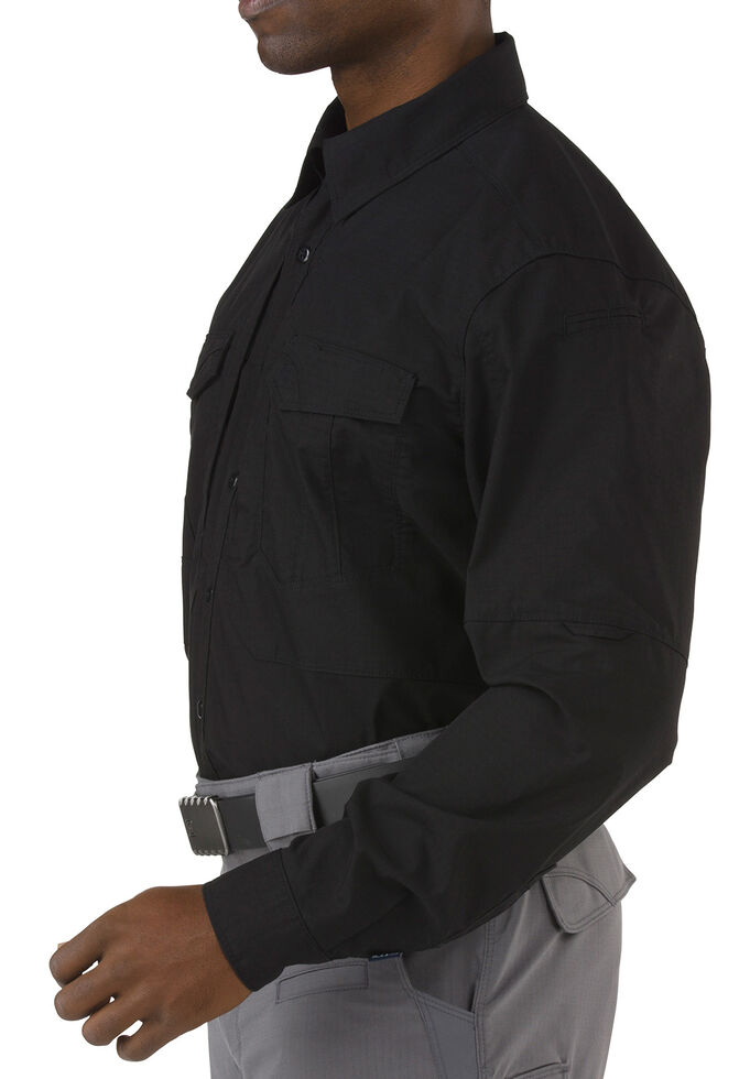 5.11 Tactical Stryke Long Sleeve Shirt, Black, hi-res