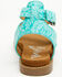 Image #5 - Very G Women's Sylvie Tooled Sandals, Turquoise, hi-res