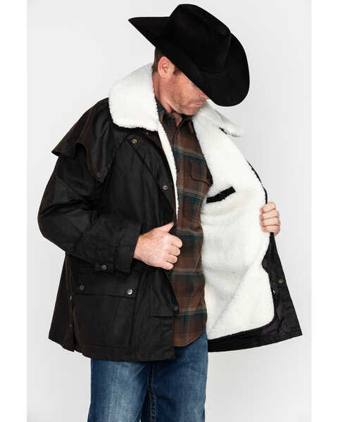 Image #3 - Outback Trading Co Men's Wool Drover Liner Vest , Natural, hi-res