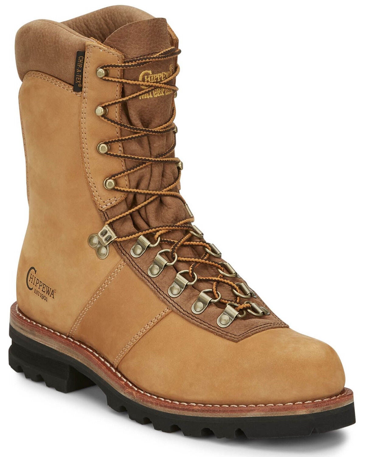 chippewa men's utility steel toe work boots