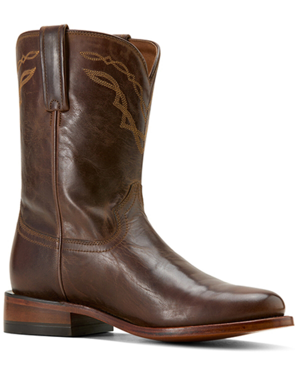 Image #1 - Ariat Men's Downtown Loco Western Boots - Round Toe, Brown, hi-res