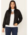 Image #1 - Dickies Women's Quilted Bomber Jacket, Black, hi-res