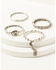 Image #1 - Shyanne Women's Gemma Stretch Bracelet Set - 4 Piece, Silver, hi-res