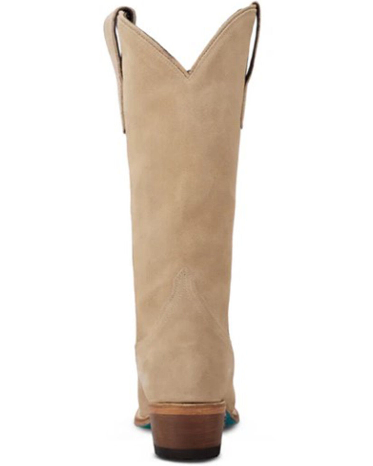 Image #5 - Lane Women's Emma Jane Suede Tall Western Boots - Snip Toe, Brown, hi-res