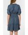 Image #3 - Velvet Heart Women's Tencel Short Sleeve Mini Dress, Blue, hi-res