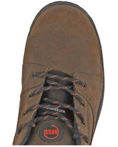 Image #6 - Hoss Men's Lacer Met Guard Work Boots - Composite Toe, Brown, hi-res