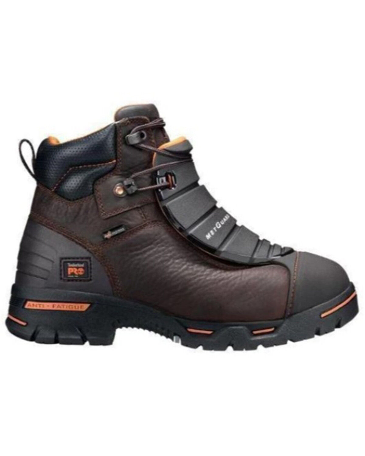 Image #2 - Timberland PRO Men's Endurance Work Boots - Steel Toe, Brown, hi-res