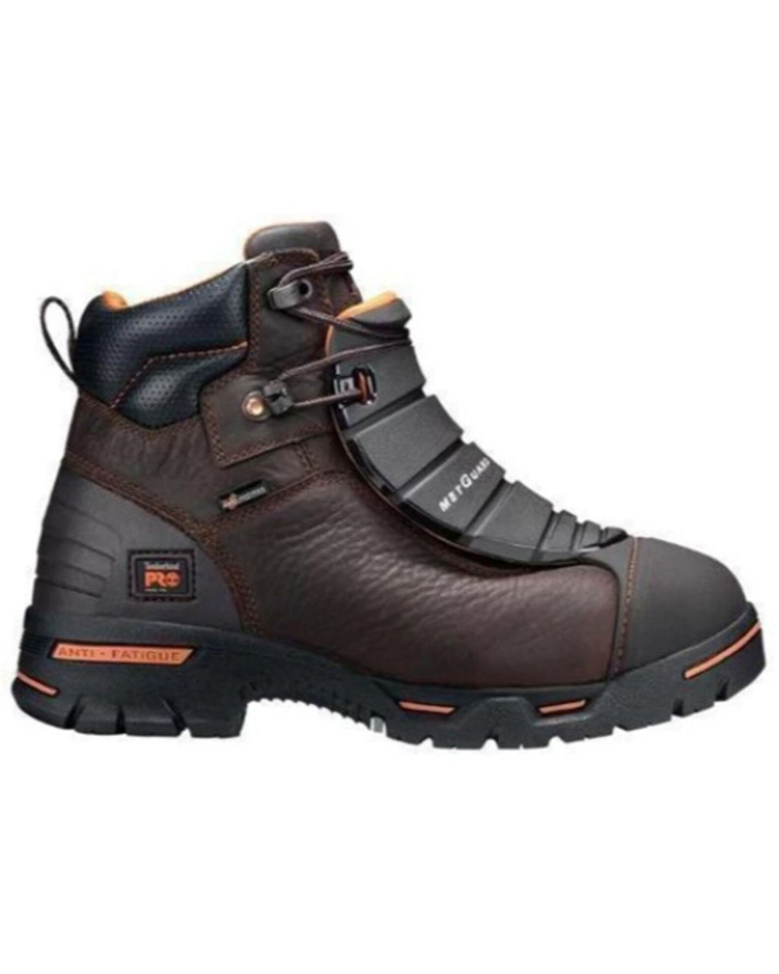 Image #2 - Timberland PRO Men's Endurance Work Boots - Steel Toe, Brown, hi-res