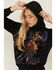 Image #2 - Rodeo Quincy Women's Rodeo Las Vegas Hoodie, Black, hi-res