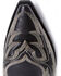 Image #5 - Stetson Women's Tina Flame Pita Embroidery Western Boots - Snip Toe, Black, hi-res