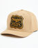 Image #1 - Seager Men's Badge Ball Cap, Tan, hi-res